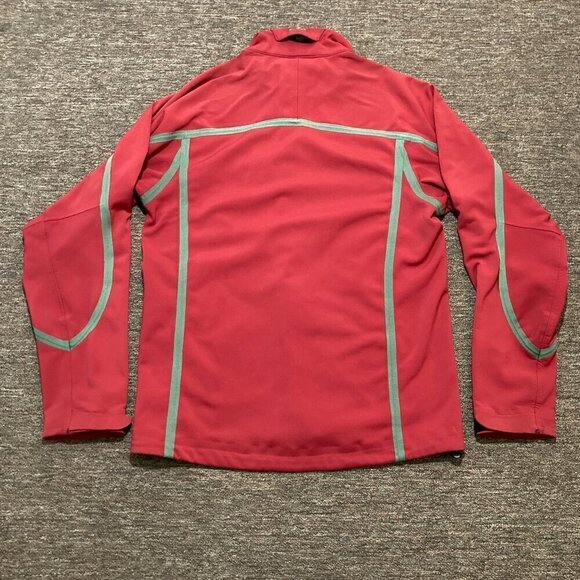 Outdoor Research Men's Small Red Jacket Full Zip Soft Shell Nylon Pockets Logo - Picture 4 of 12